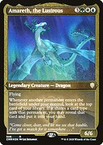 Amareth, the Lustrous (CMR-586) - rare - Etched Foil