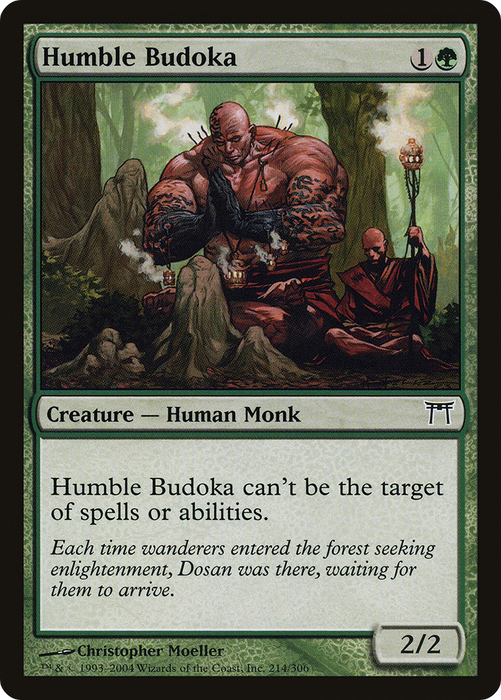 Humble Budoka (CHK-214) - common - Foil