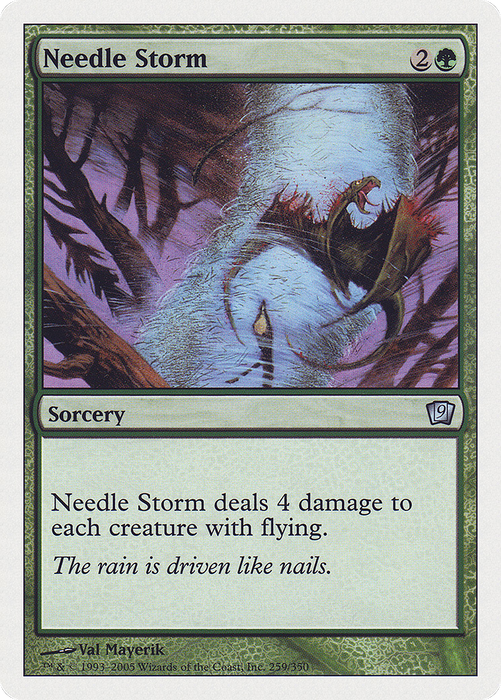 Needle Storm (9ED-259) - uncommon