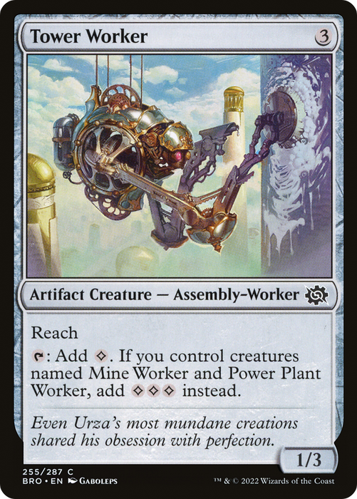 Tower Worker (BRO-255) - common - Foil