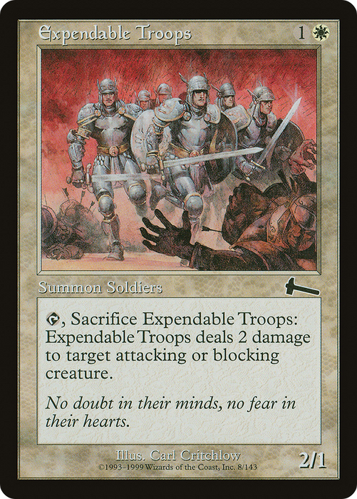 Expendable Troops (ULG-008) - common