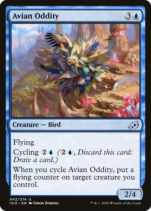 Avian Oddity (IKO-042) - uncommon - Foil