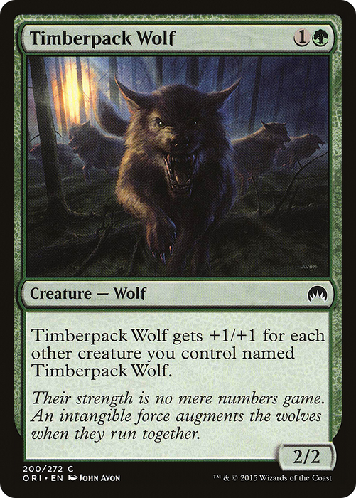 Timberpack Wolf (ORI-200) - common - Foil