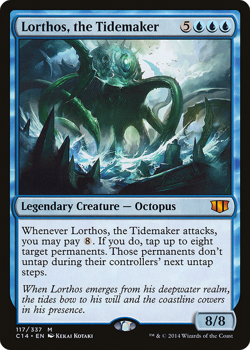 Lorthos, the Tidemaker (C14-117) - mythic