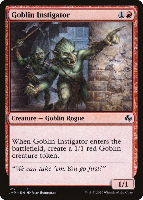 Goblin Instigator (JMP-327) - common