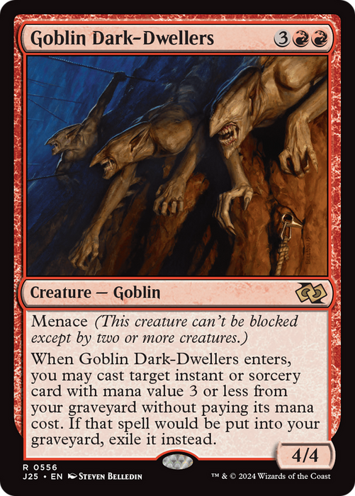 Goblin Dark-Dwellers (J25-556) - rare