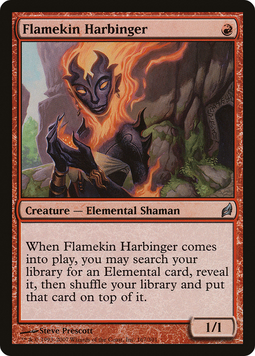 Flamekin Harbinger (LRW-167) - uncommon - Foil