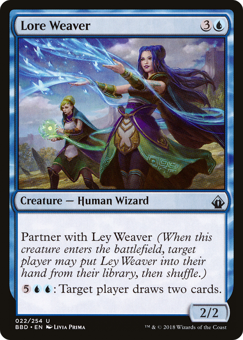 Lore Weaver (BBD-022) - uncommon - Foil