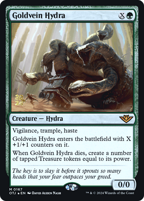 Goldvein Hydra (PRE-167S) - mythic - Foil