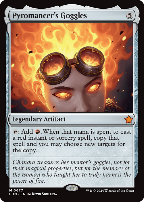 Pyromancer's Goggles (FDN-677) - mythic