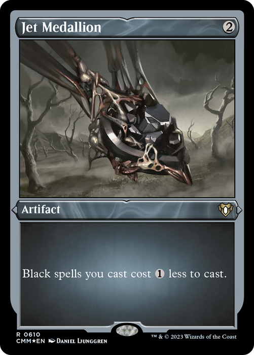 Jet Medallion (CMM-610) - rare - Etched Foil