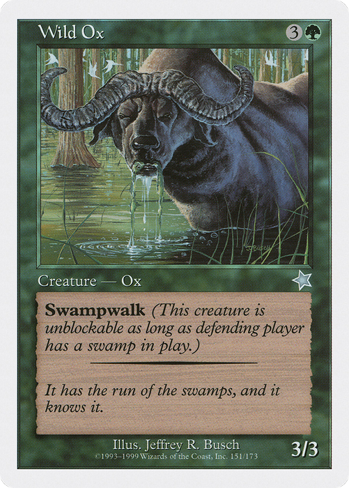 Wild Ox (S99-151) - uncommon