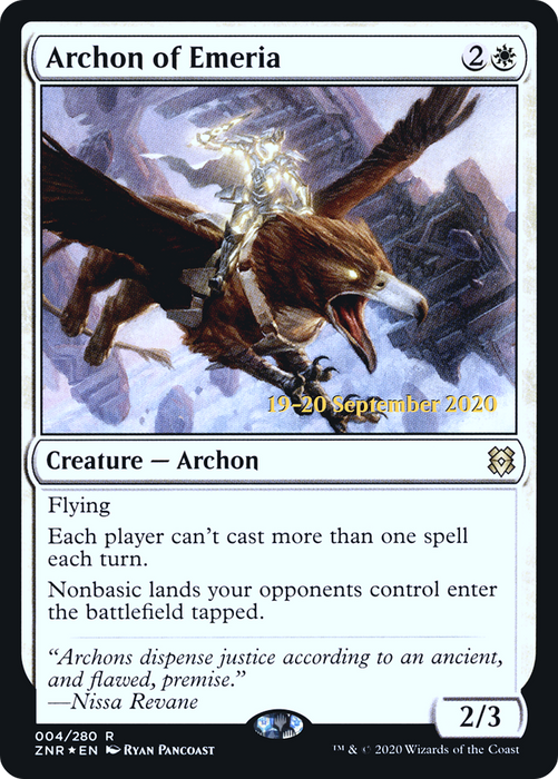 Archon of Emeria (PRE-04S) - rare - Foil
