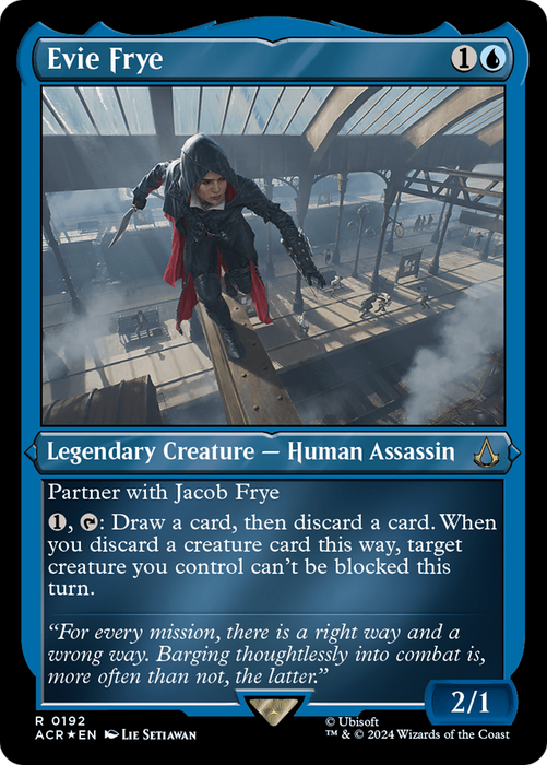 Evie Frye (ACR-192) - rare - Etched Foil