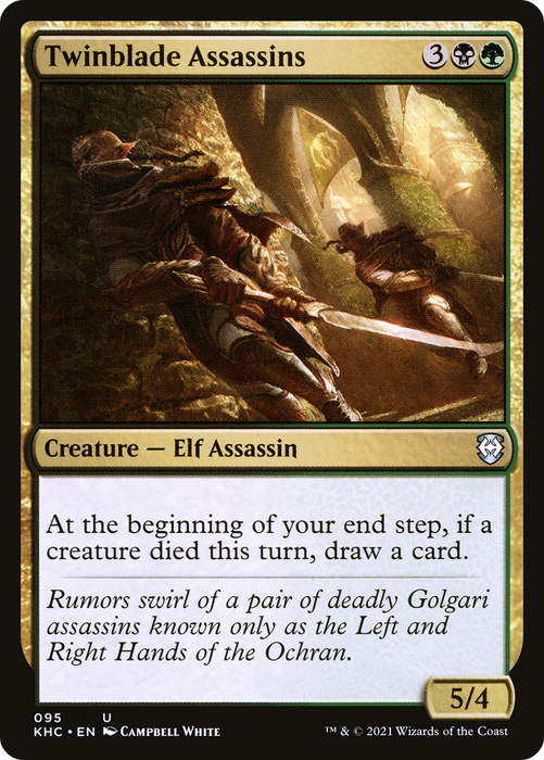 Twinblade Assassins (KHC-095) - uncommon