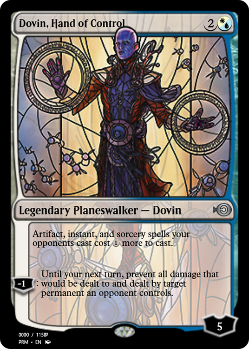 Dovin, Hand of Control (PRM-77961) - uncommon - Foil