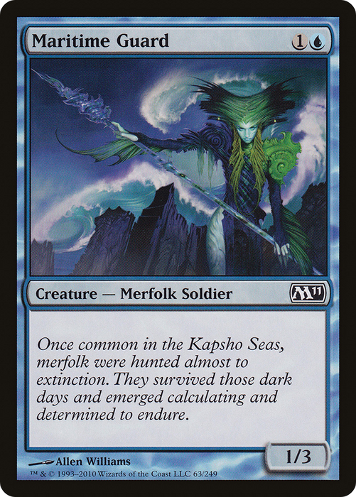 Maritime Guard (M11-063) - common - Foil