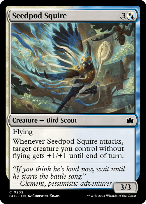 Seedpod Squire (BLB-232) - common