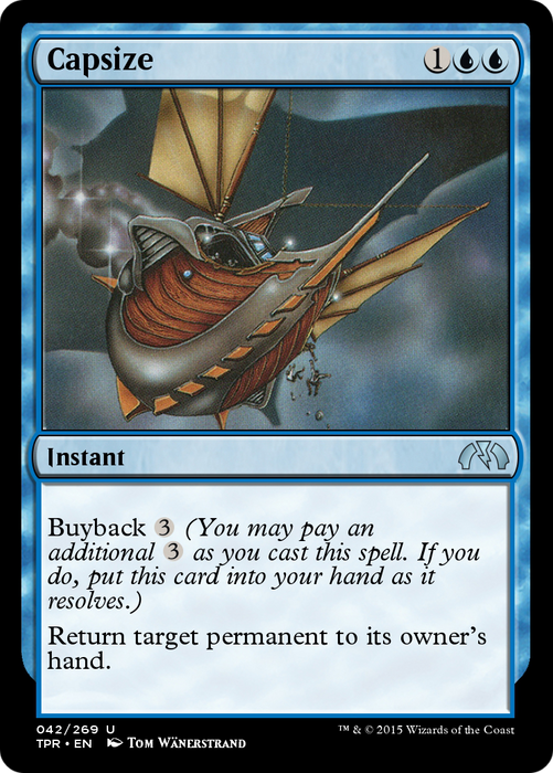 Capsize (TPR-042) - uncommon - Foil