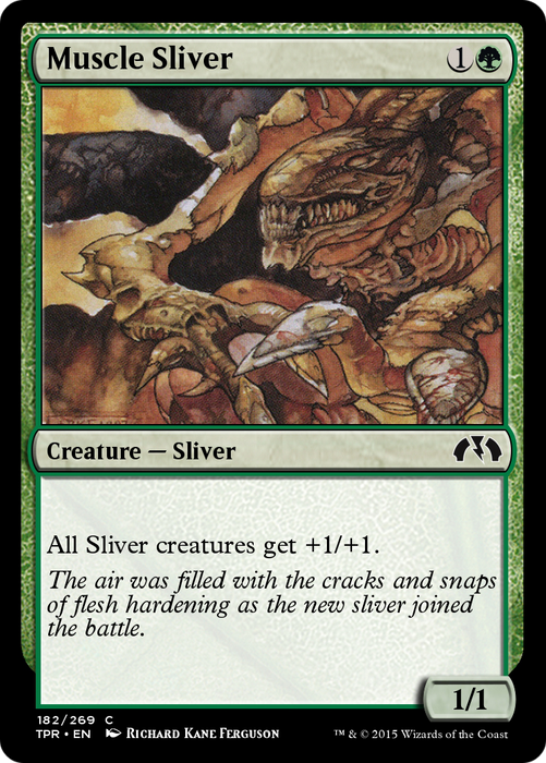 Muscle Sliver (TPR-182) - common - Foil
