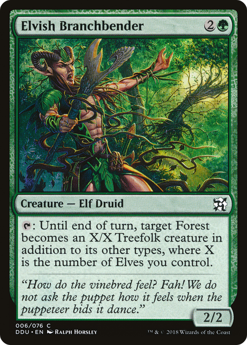 Elvish Branchbender (DDU-006) - common