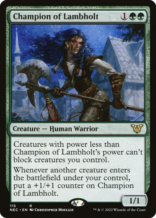 Champion of Lambholt (NEC-115) - rare