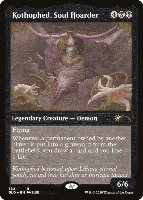 Kothophed, Soul Hoarder (SLD-162★) - rare - Etched Foil