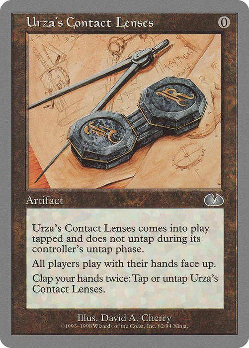 Urza's Contact Lenses (UGL-082) - uncommon