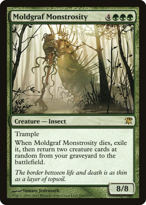 Moldgraf Monstrosity (ISD-194) - rare - Foil