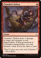 Chandra's Defeat (HOU-086) - uncommon - Foil