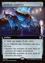 Aetheric Amplifier (DRC-034) - rare: (Extended Art) - Foil
