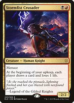 Stormfist Crusader (PPELD-203P) - rare - Foil