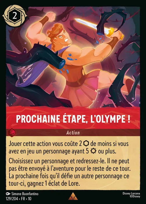 Prochaine étape, l'Olympe! (129/204) - LDLP - Rare