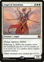 Angel of Invention (KLD-004) - mythic - Foil