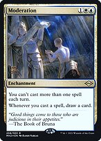 Moderation (PRE-206S) - rare - Foil