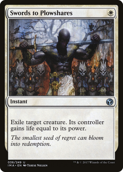 Swords to Plowshares (IMA-036) - uncommon - Foil