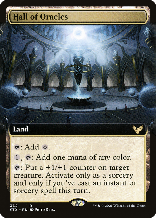 Hall of Oracles (STX-362) - rare: (Extended Art)