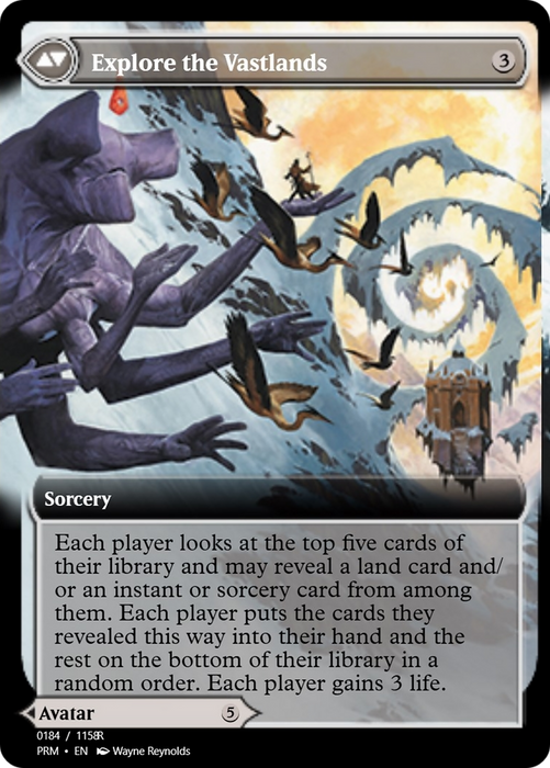 Wandering Archaic // Explore the Vastlands (PRM-90338) - rare - Foil