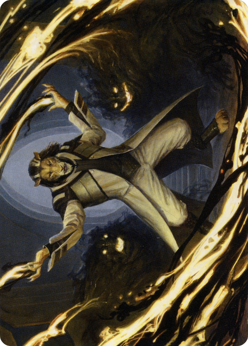 Leonin Lightscribe // Leonin Lightscribe (ASTX-003) - common (Borderless) - Foil