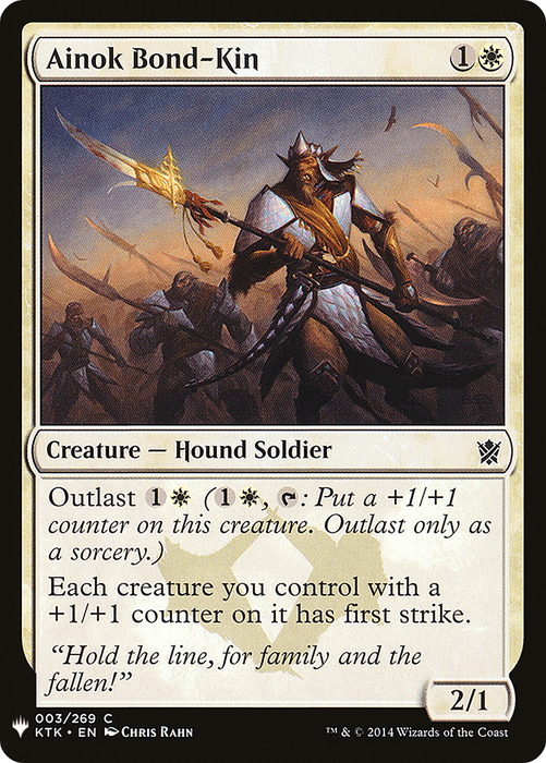 Ainok Bond-Kin (LIST-KTK-3) - common