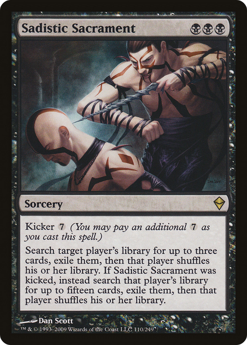 Sadistic Sacrament (ZEN-110) - rare - Foil
