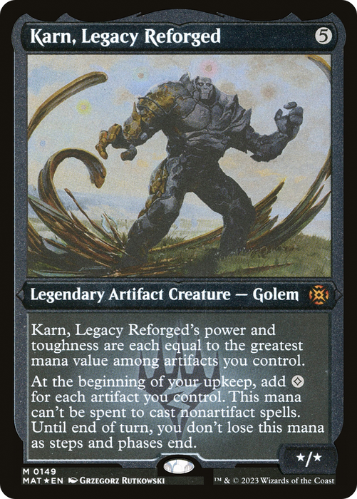 Karn, Legacy Reforged (MAT-149) - mythic - Etched Foil