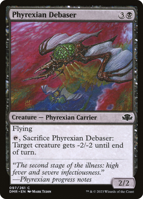Phyrexian Debaser (DMR-097) - common - Foil