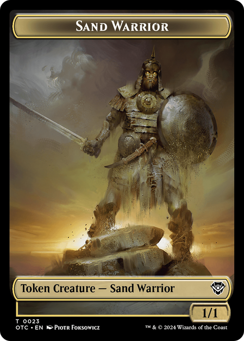 Sand Warrior (TOTC-023) - common - Foil