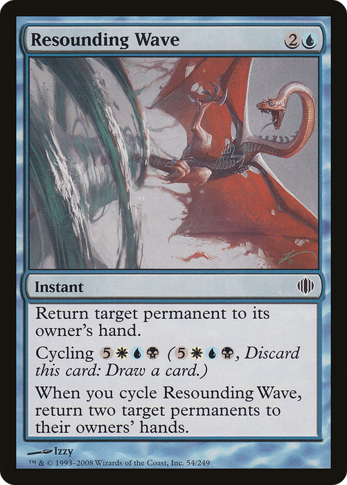 Resounding Wave (ALA-054) - common - Foil