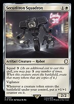 Securitron Squadron (PIP-551) - rare - Foil
