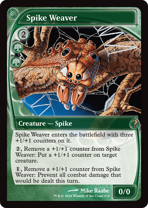 Spike Weaver (MB2-214) - rare
