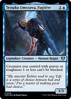 Tetsuko Umezawa, Fugitive (CMM-126) - uncommon - Foil