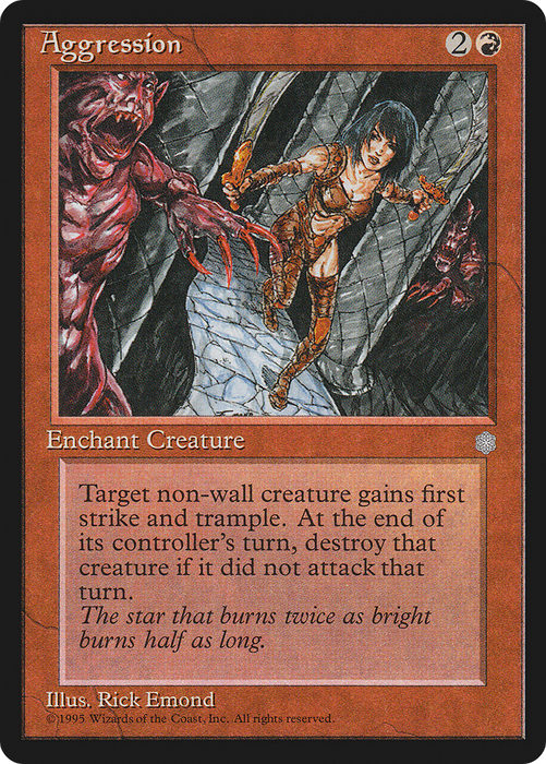 Aggression (ICE-169) - uncommon