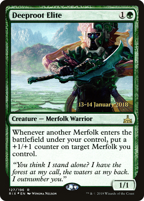 Deeproot Elite (PRE-127S) - rare - Foil